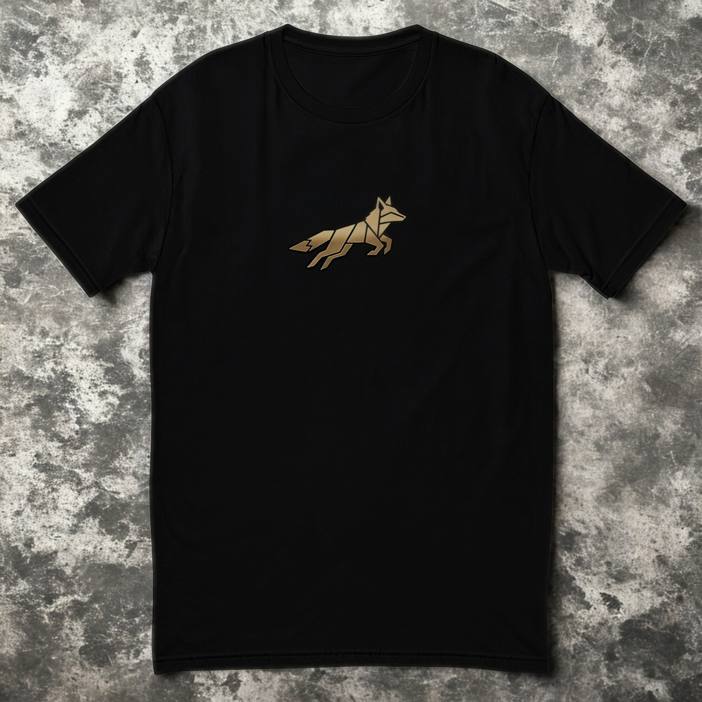 Men Running Fox Tee