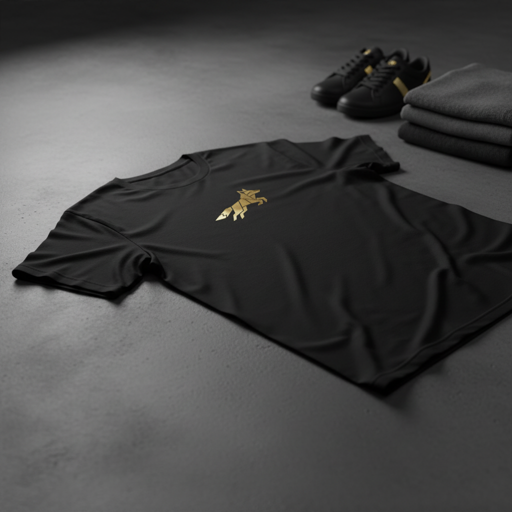 Men Running Fox Tee